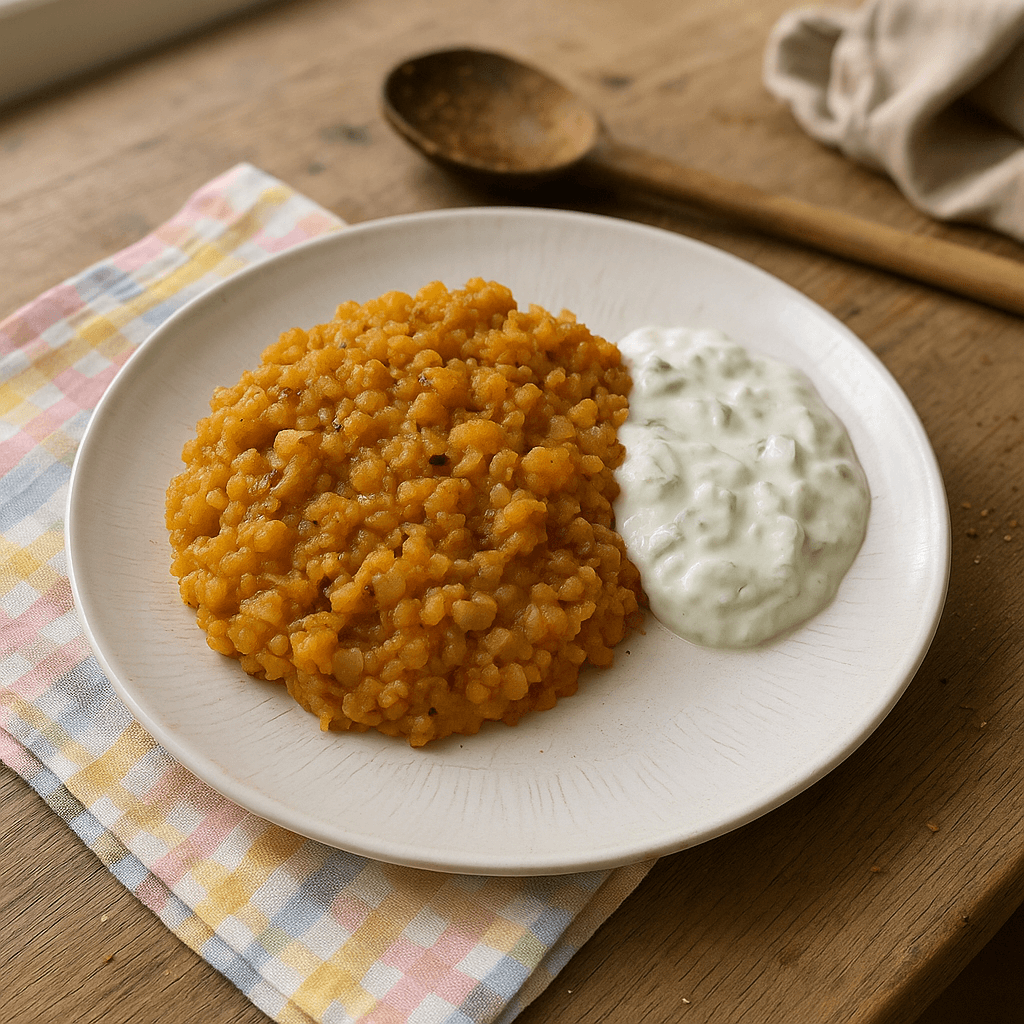 Indisk Dhal med raita