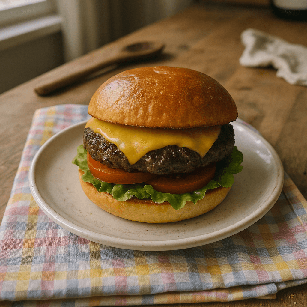 Hamburger (nem og hurtig)
