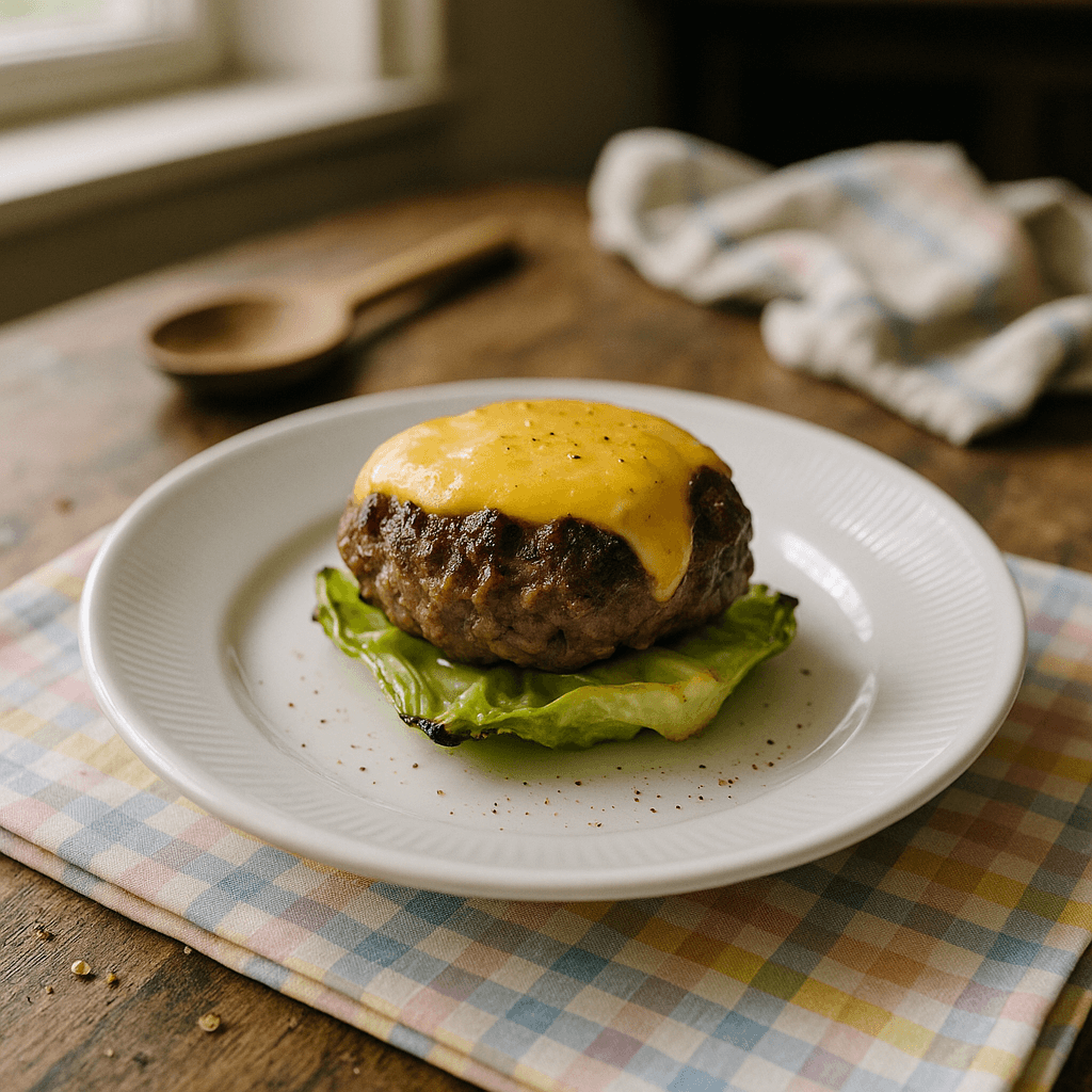 Miniburger med kålbund