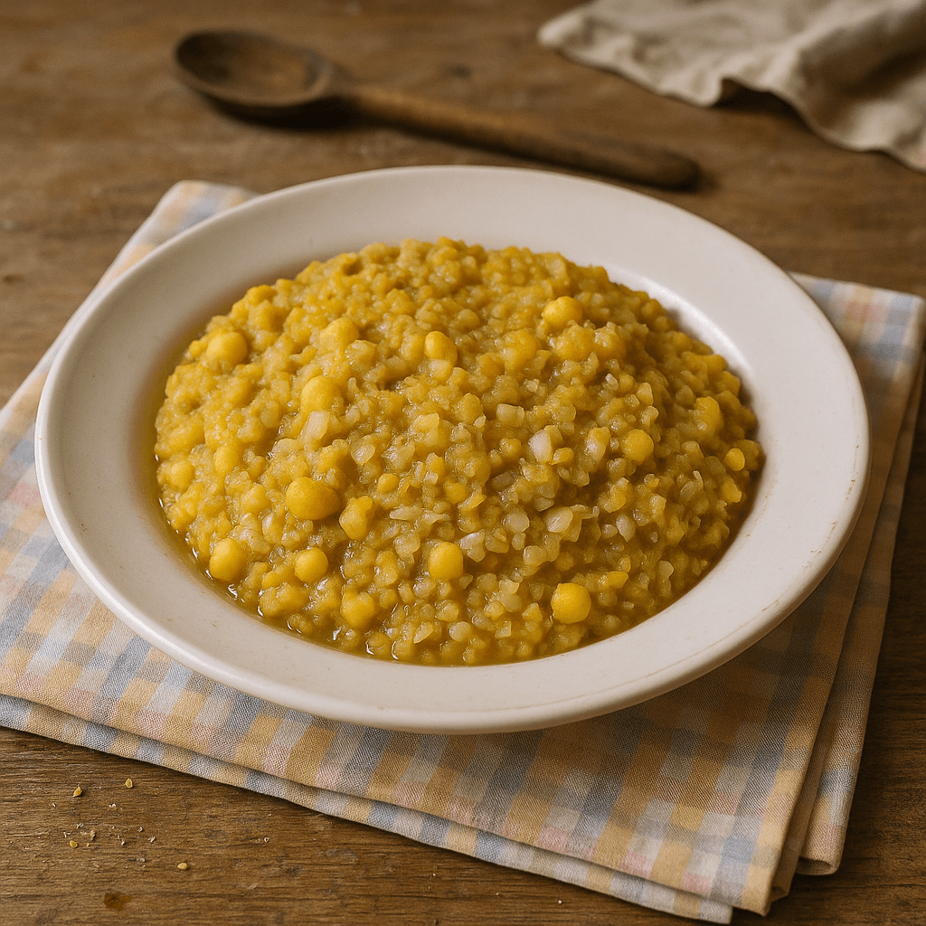 Vegansk gule ærter