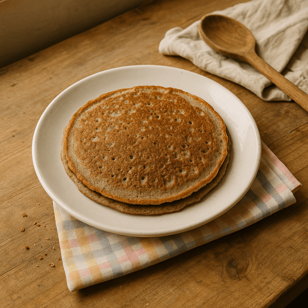 Sunde pandekager med boghvede