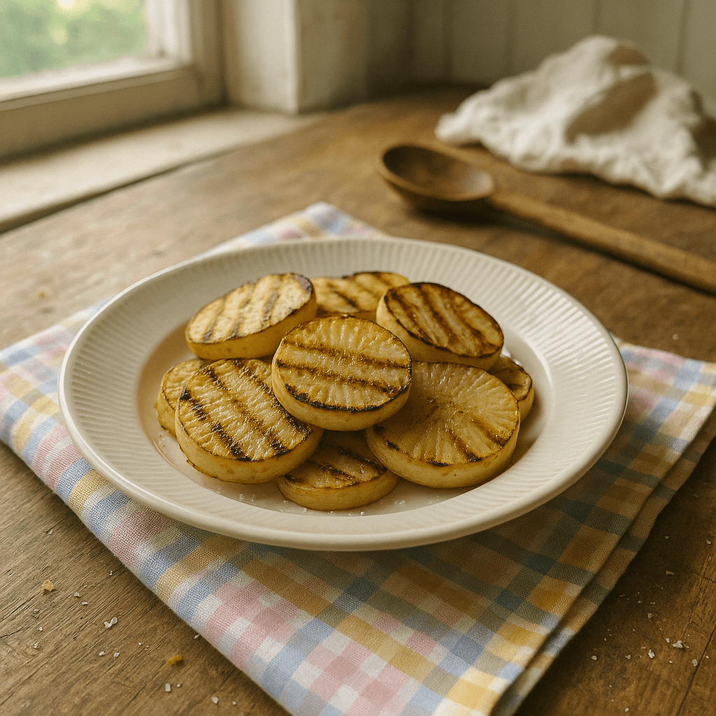 Grillede Dagbogsrødder