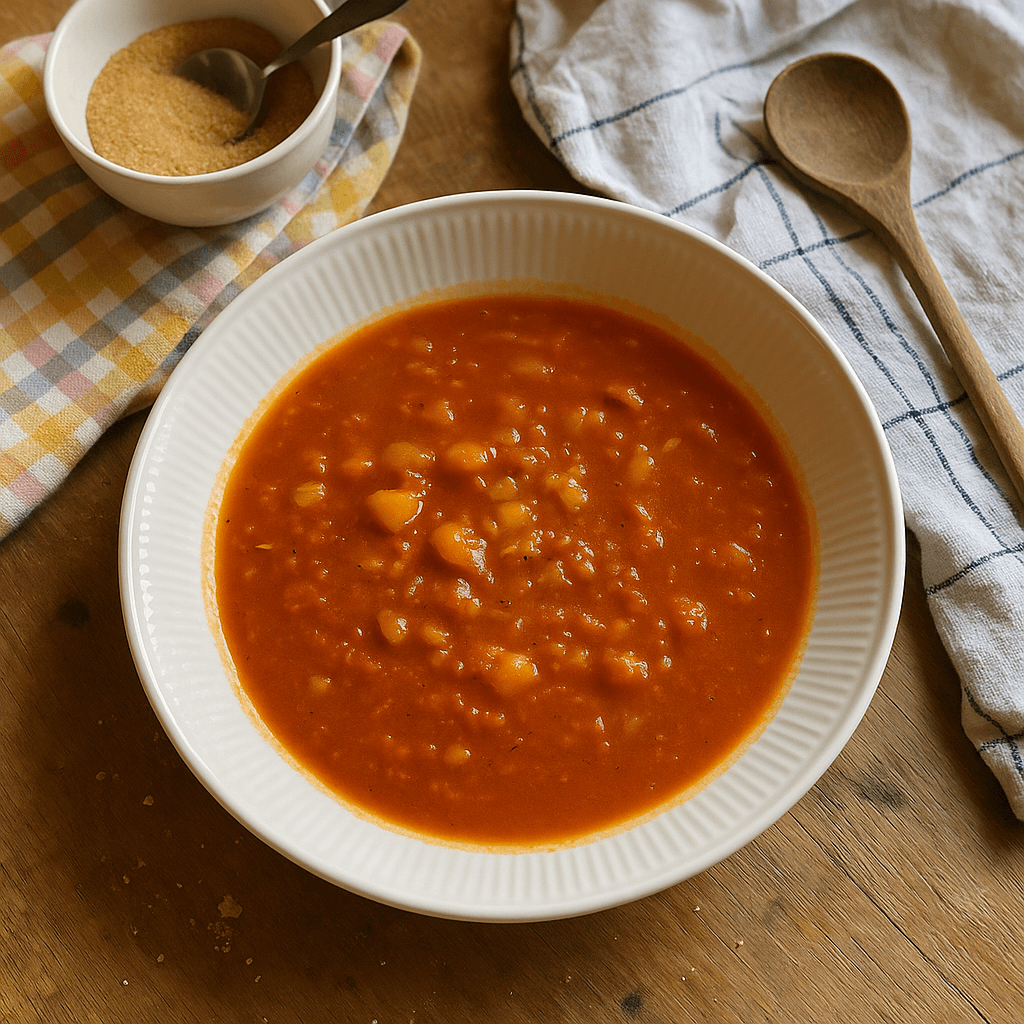 Tomatsuppe Provence