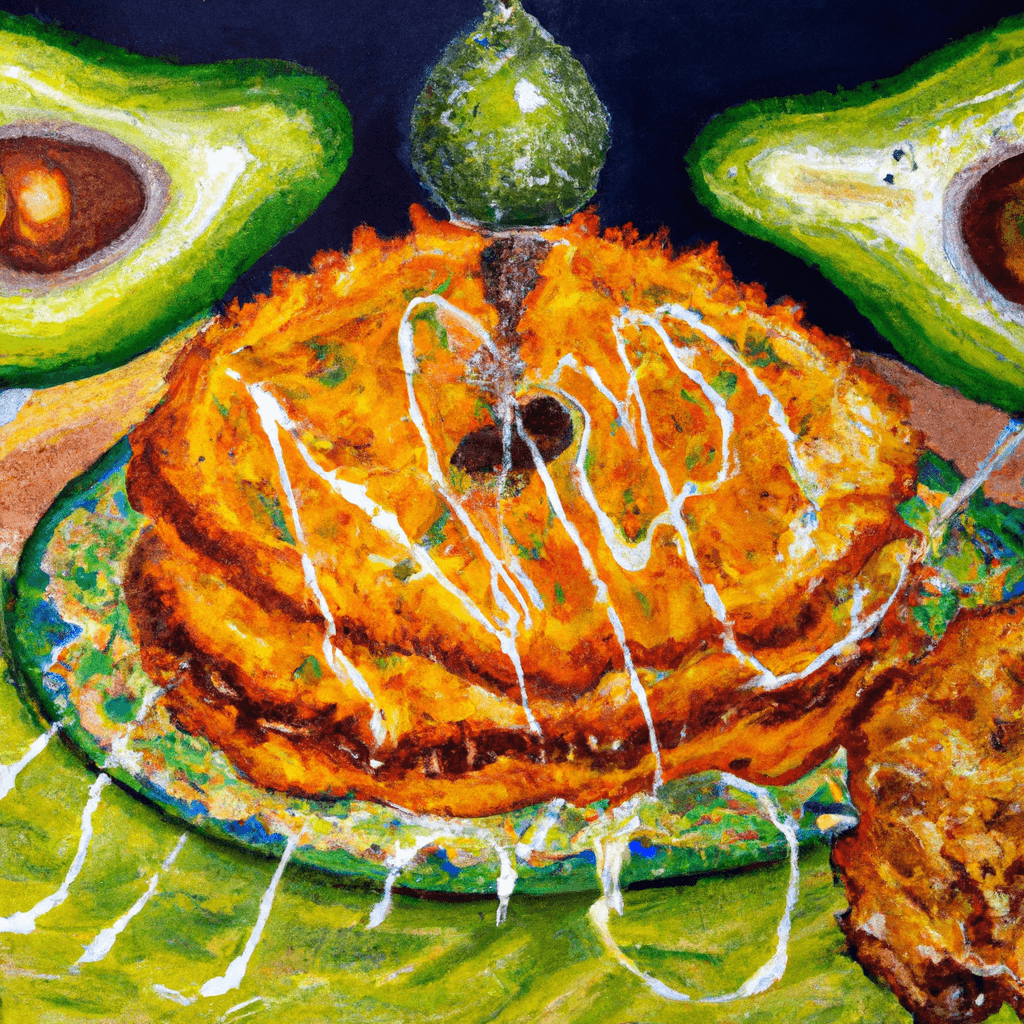 Avocado-fritter i ostemælk - Opskrift på forretter, snacks