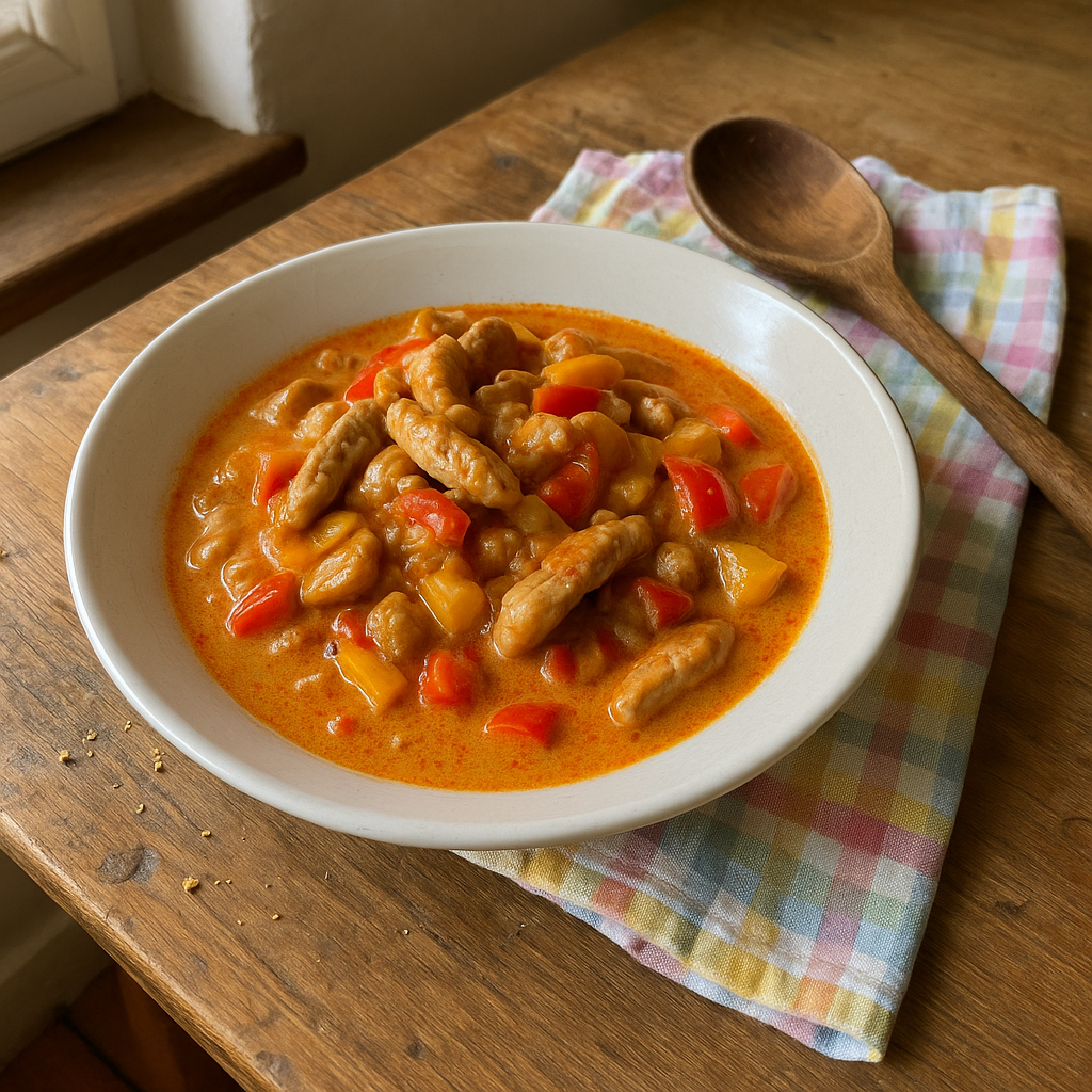 Flødecremet Paprikagryde