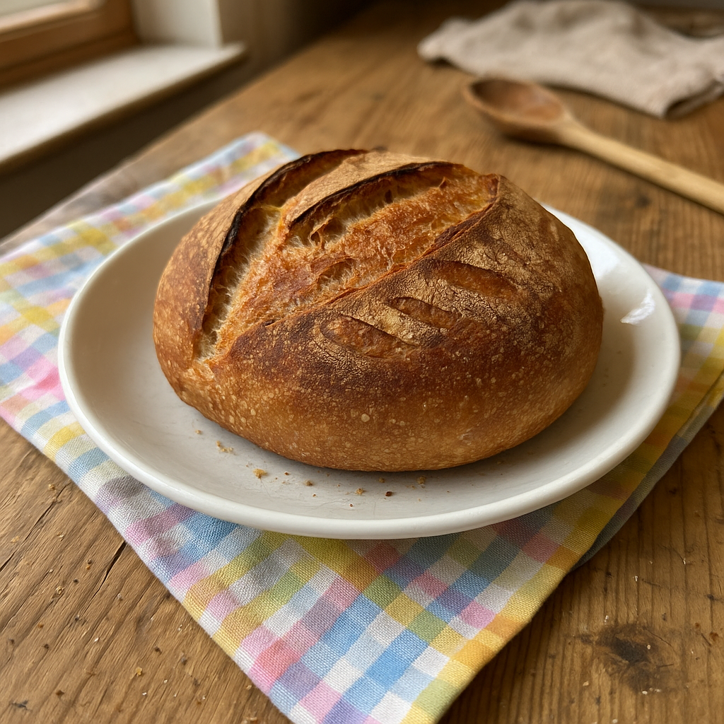 Surdejsbrød med 20% fuldkorn