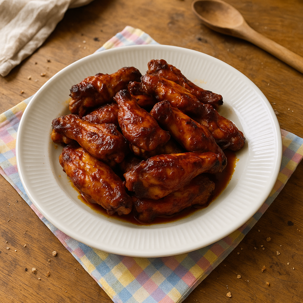 Honning- og Chili-Kyllingevinger