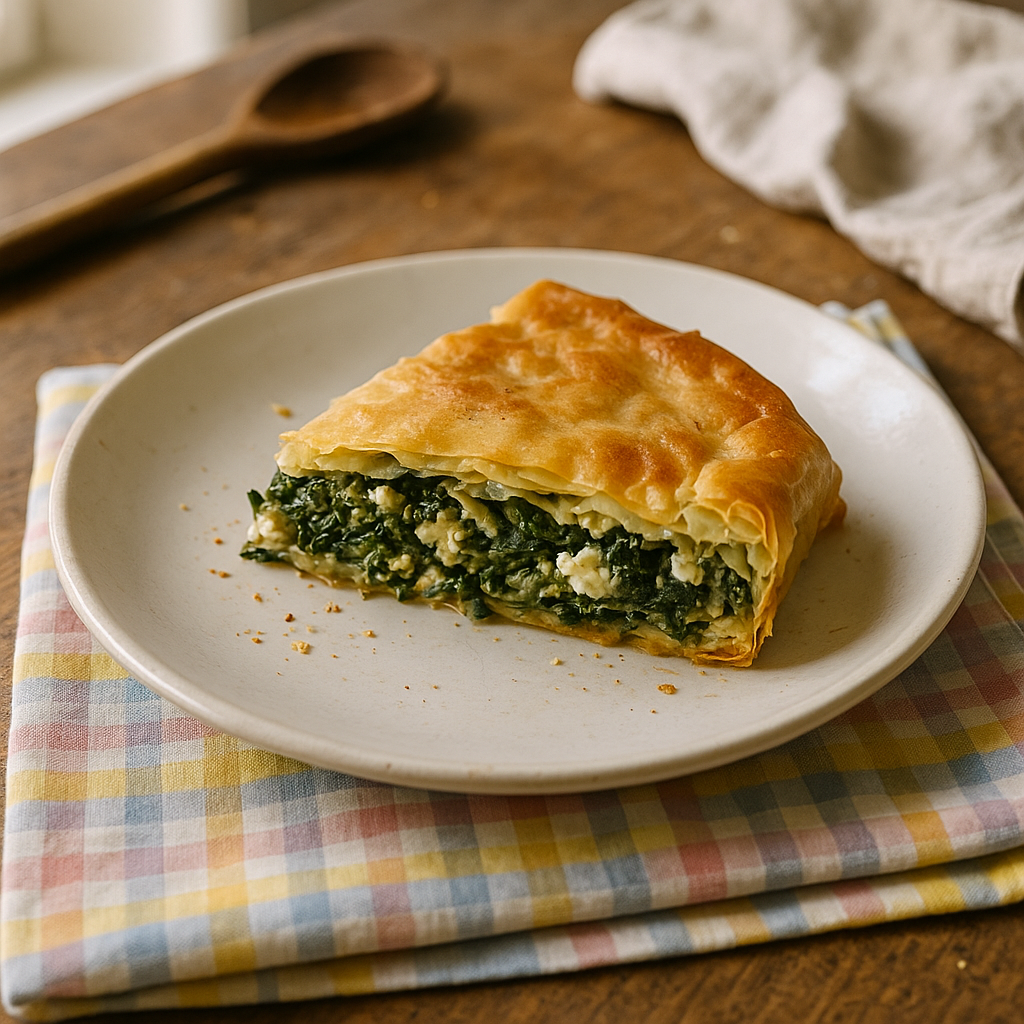 Spinat-Feta Filo-Fest