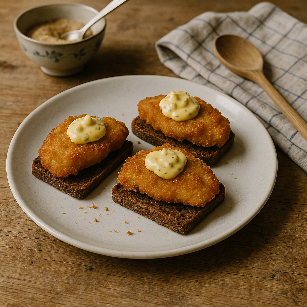 Mini Fiskefilet-snitter