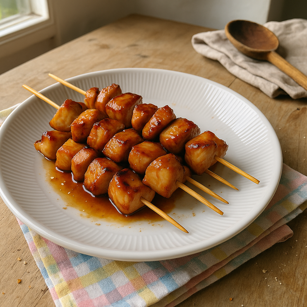 Kyllingespyd med honning