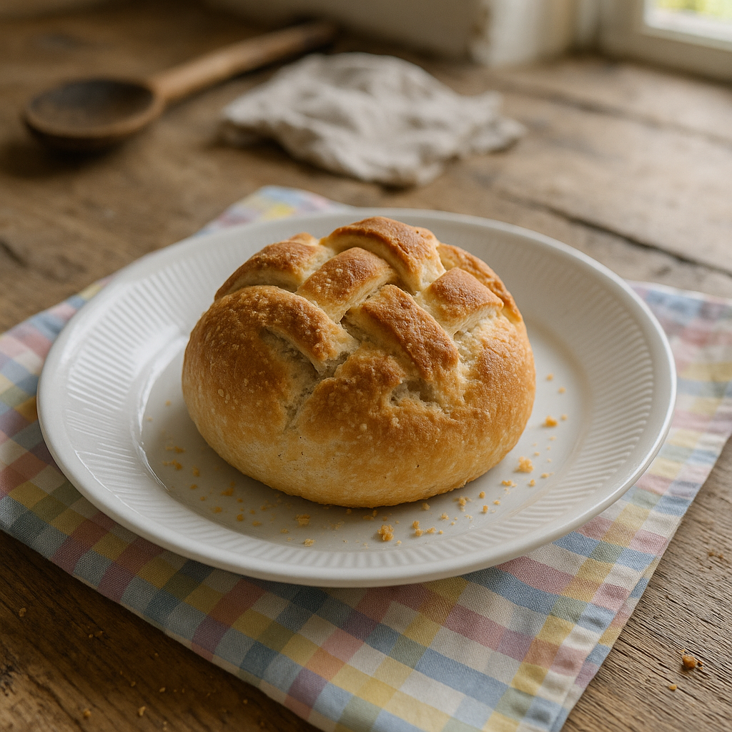 Hjemmebagt brødkurv