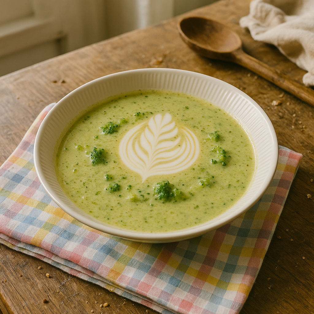 Broccoli-latte suppe