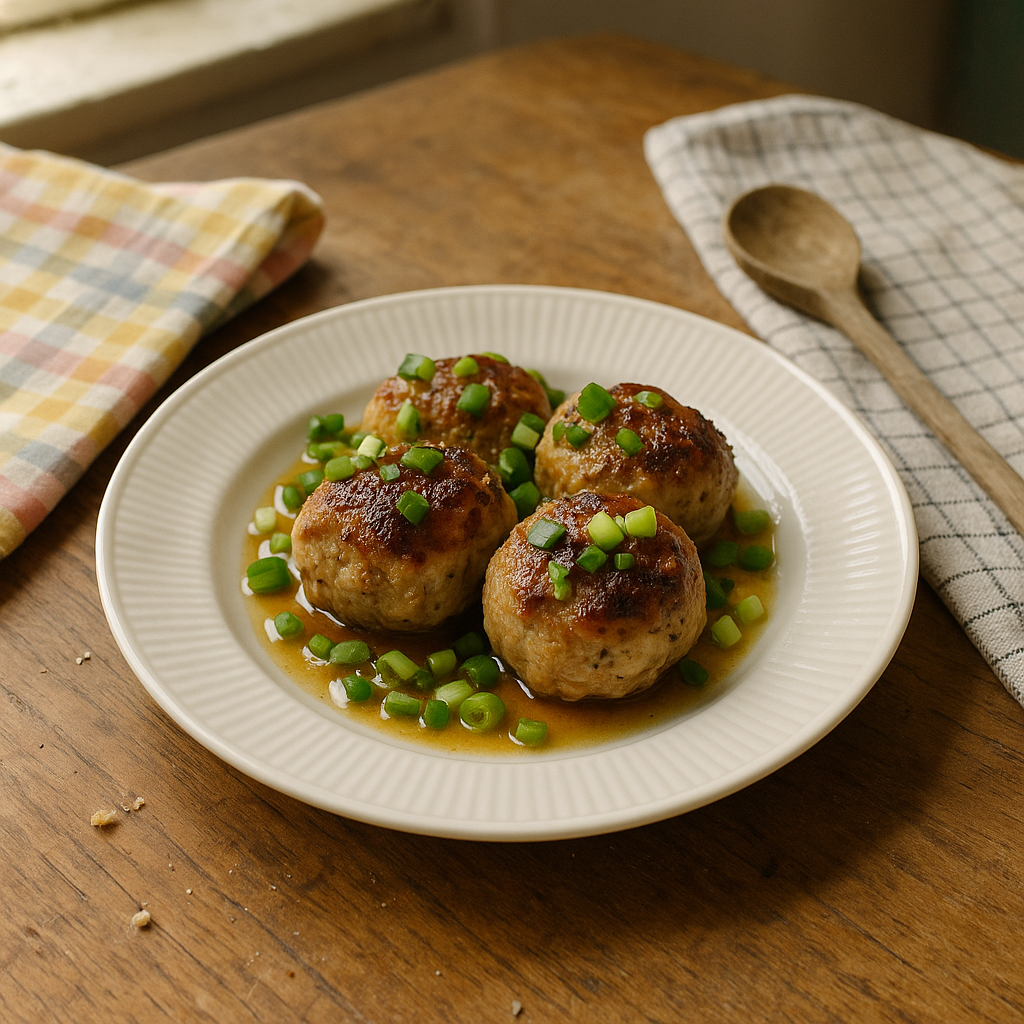 Forårshonning-frikadeller