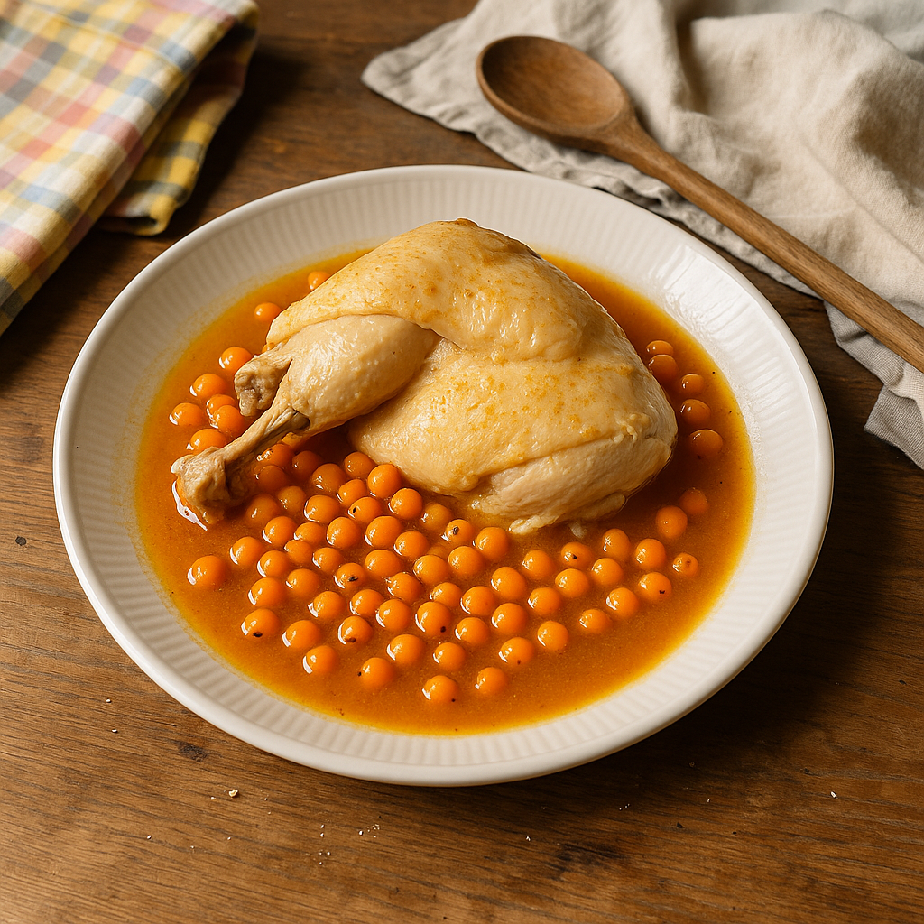 Havtorn-kogt kylling