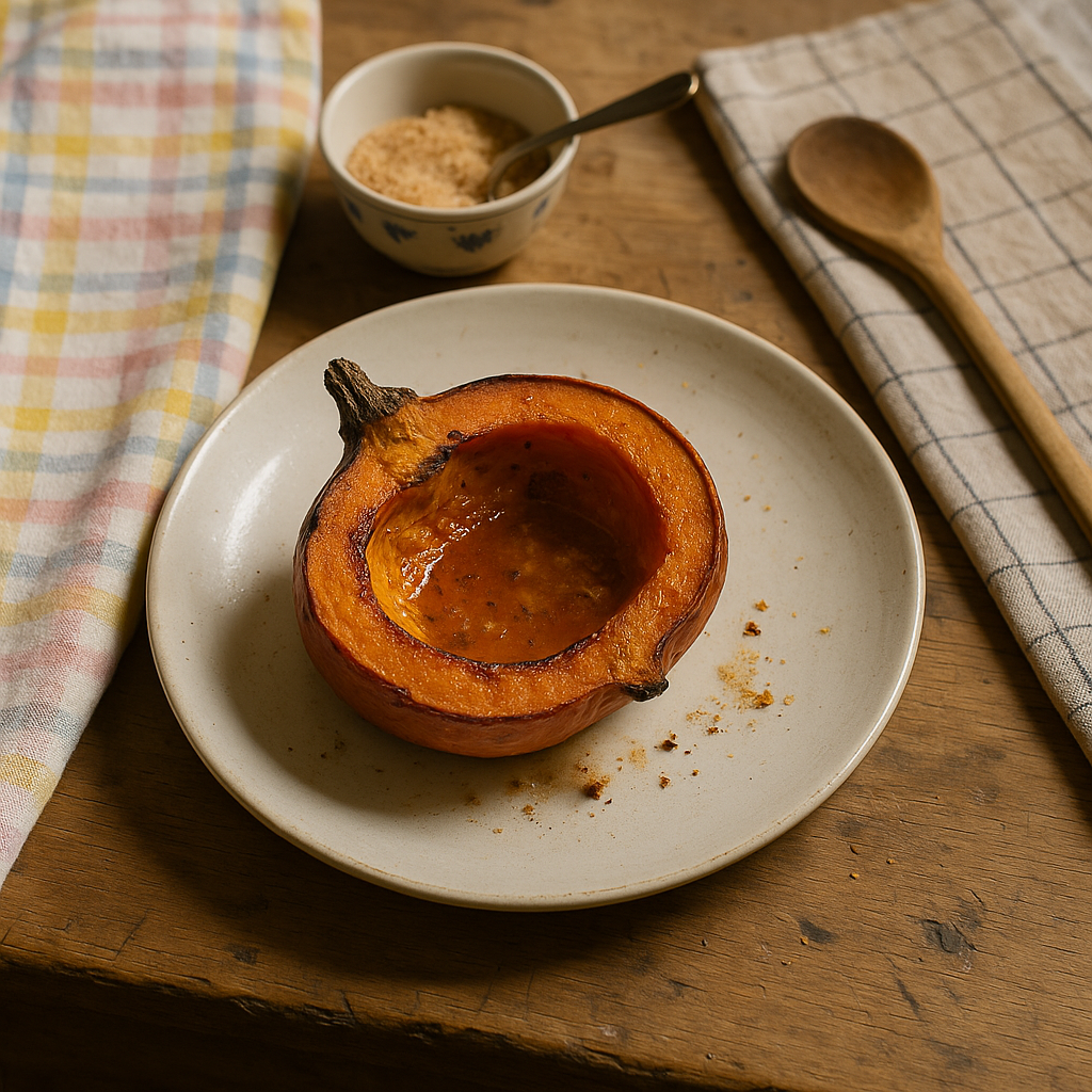 Ingefærbagt hokkaido