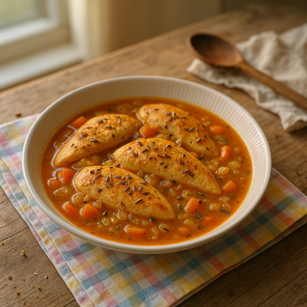 Appelsin-lavendel kyllingegryde