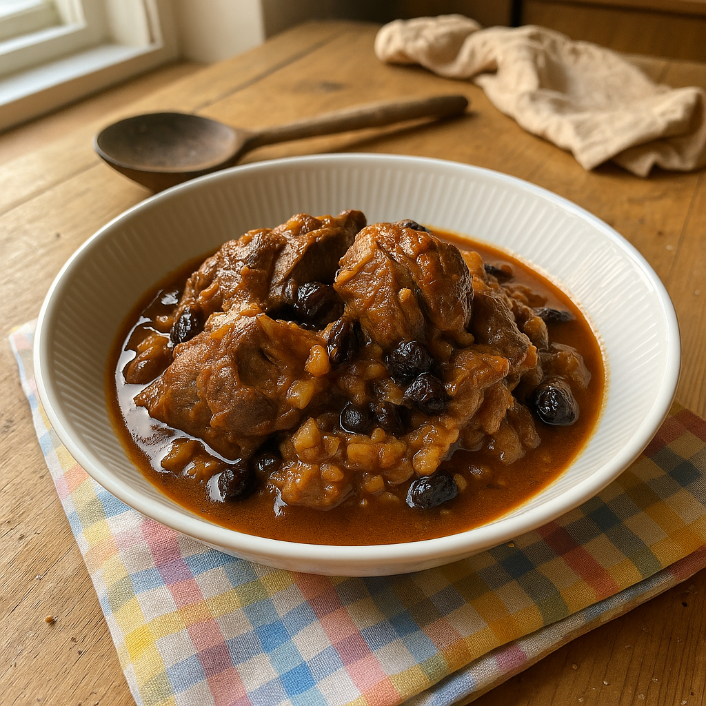 Langtidssimret lam med rosiner