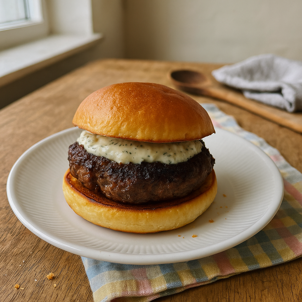 Mørk rygeost-bøffer