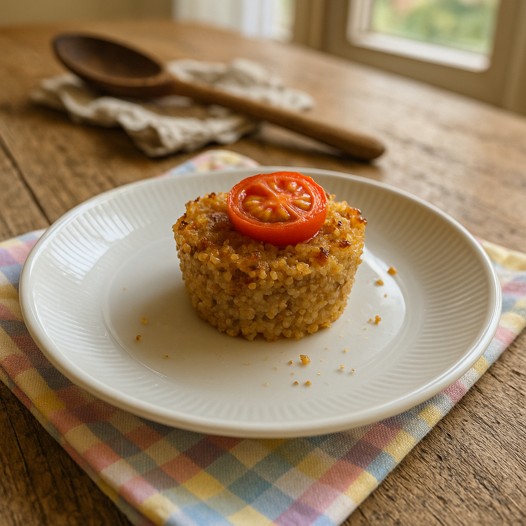 Mini Quinoa Cups med tomat