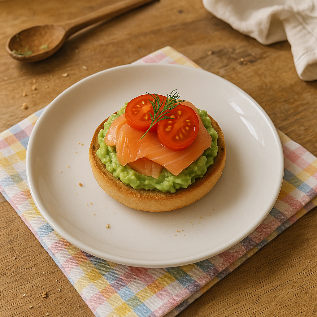 Mini Avocado Toast med laks