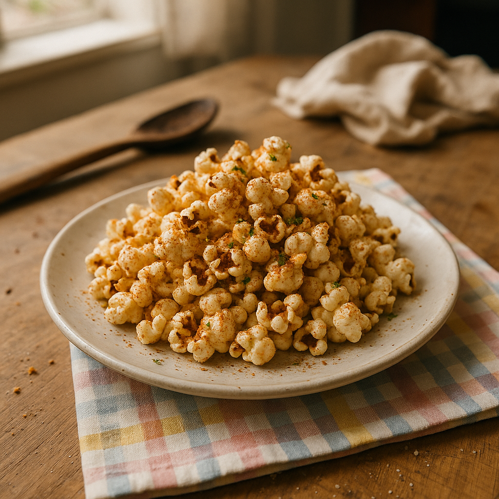Chili-lime popcorn