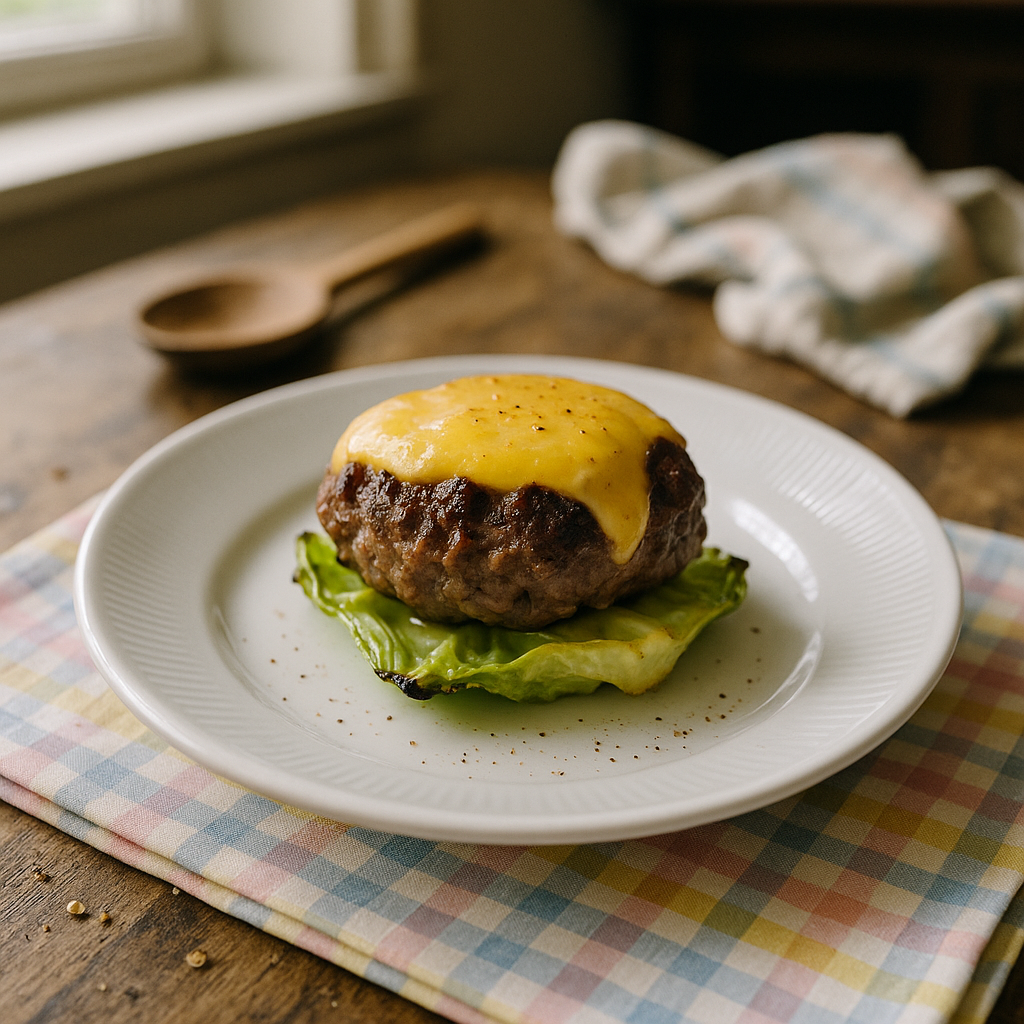 Miniburger med kålbund