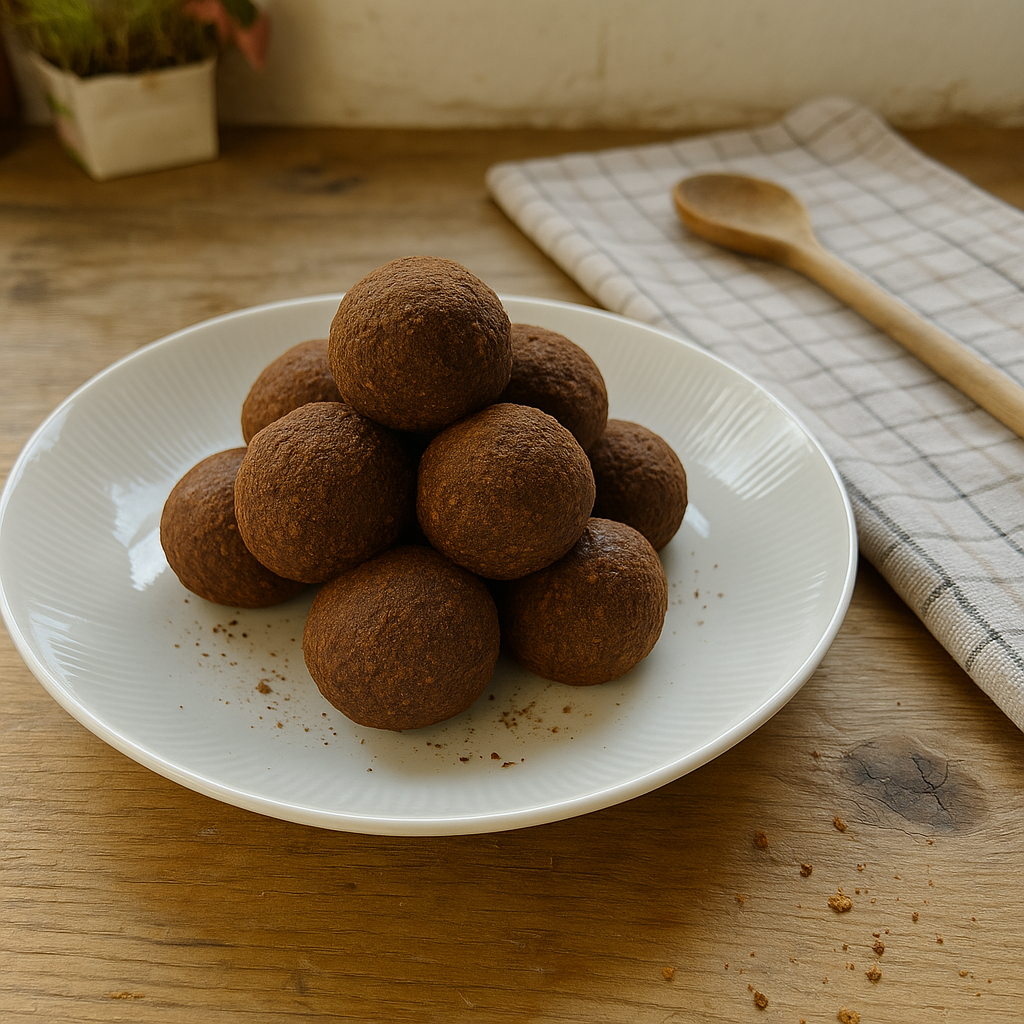 Protein-kugler med kakao