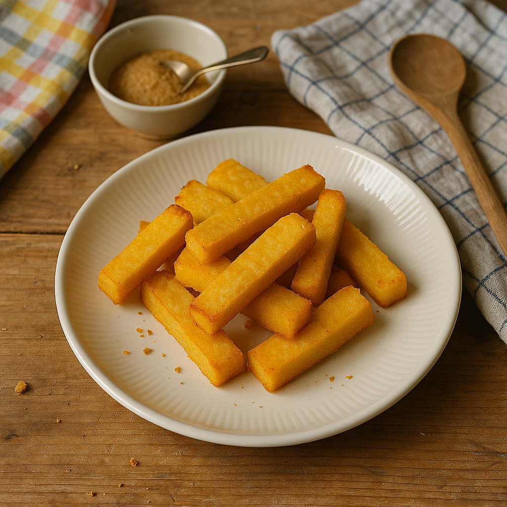 Gylden polentasticks