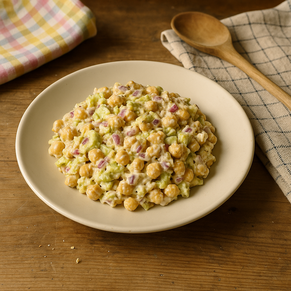 Vegansk 'hønsesalat'