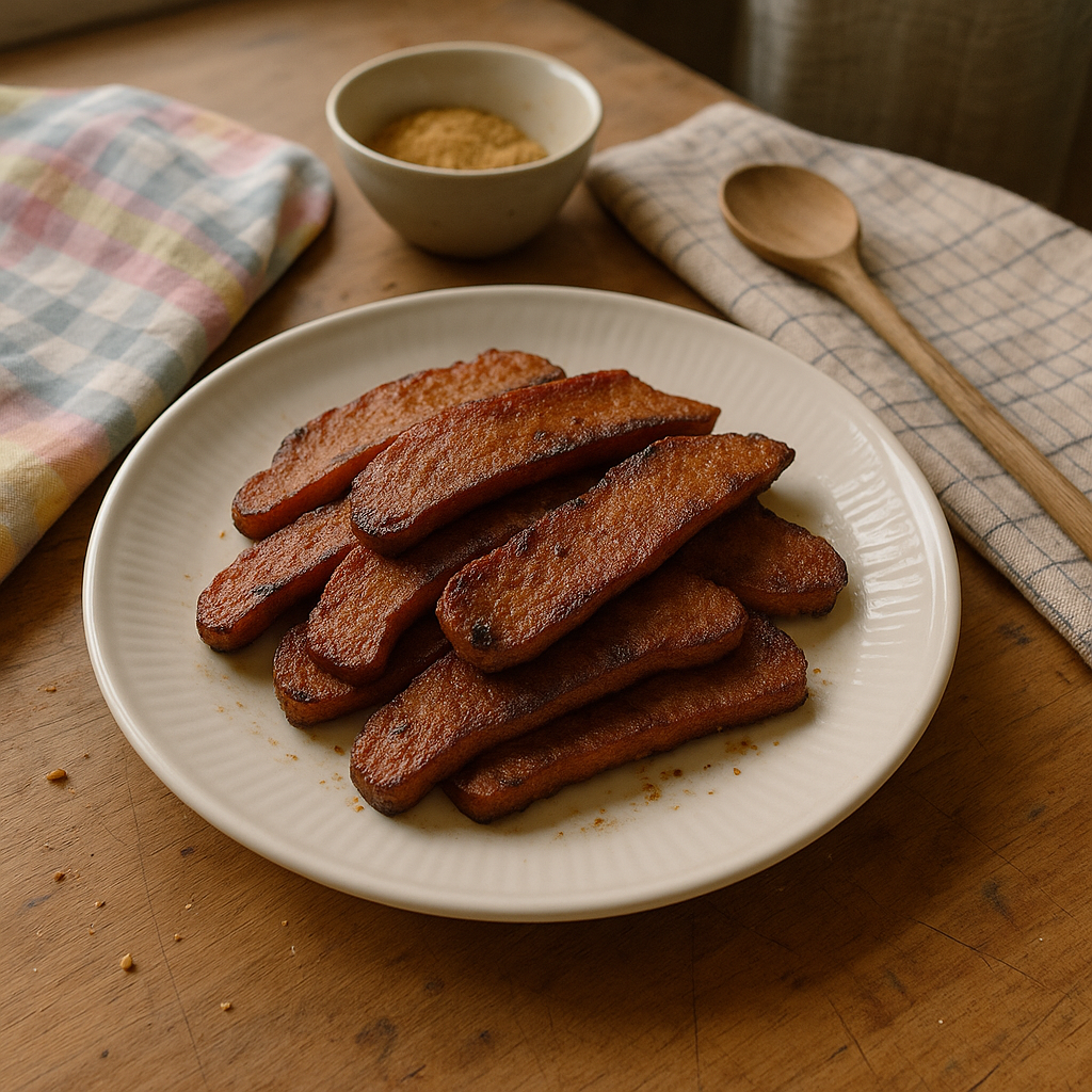 Plantebaseret 'flæsk' (stegt)