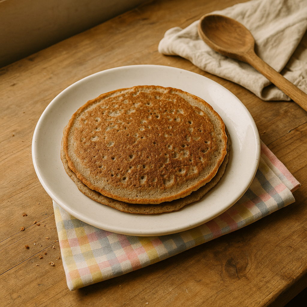 Sunde pandekager med boghvede