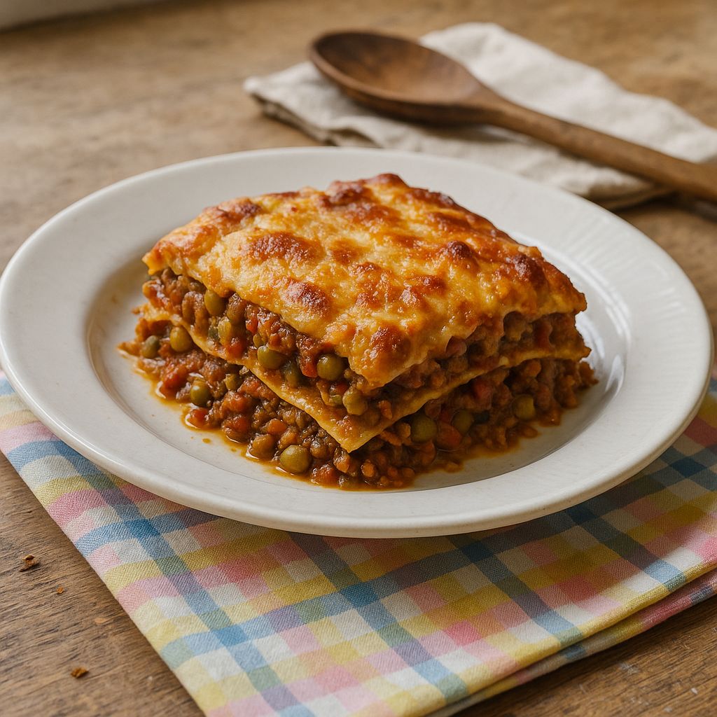 Mormors linselasagne