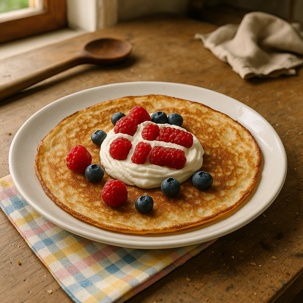 Viborg Pandekager med Dannebrog-twist