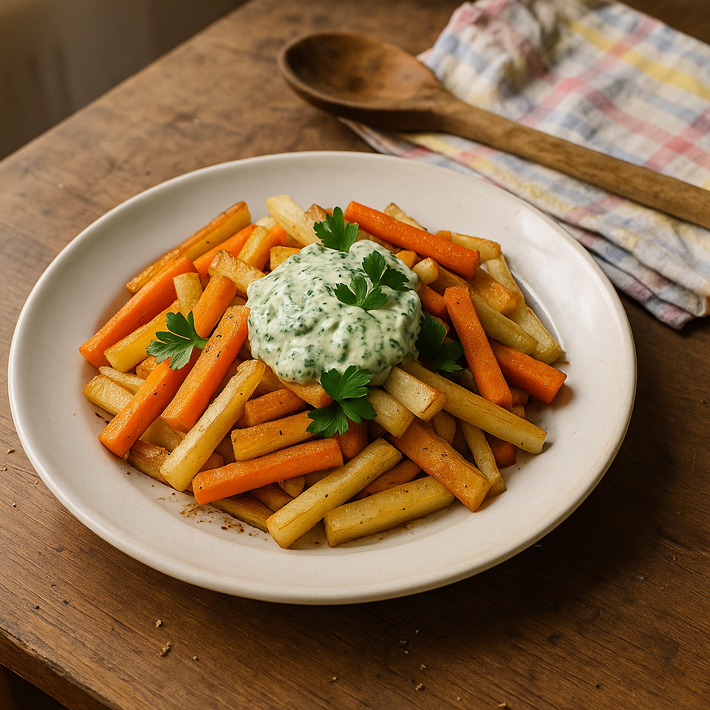 Rantzau Mindes Rodfrugtpande med Persillecreme