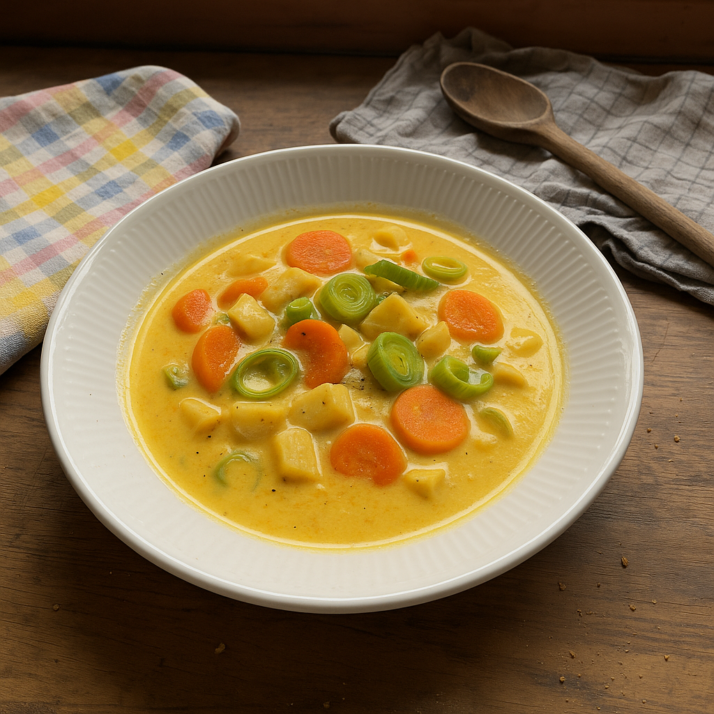 Gudenåens Guldsuppe fra Bryggen i Silkeborg