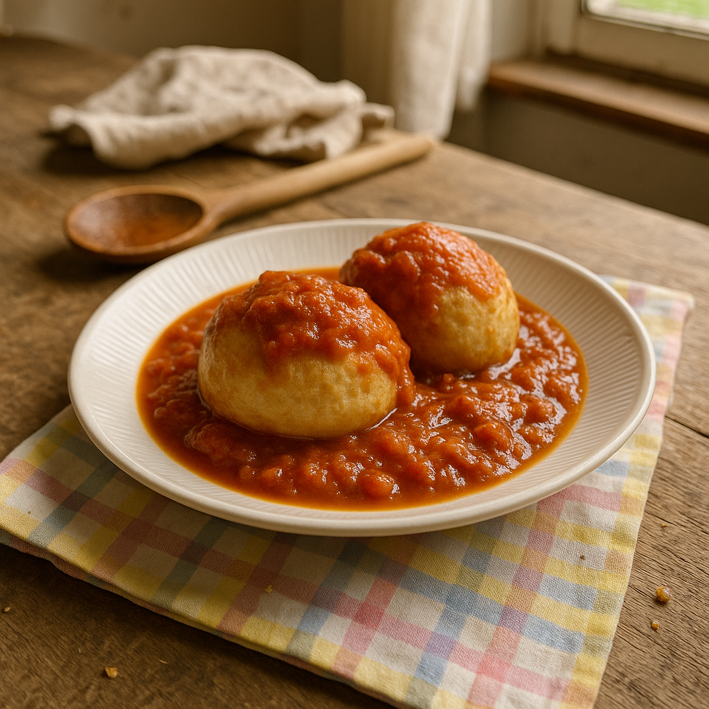 Den Gamle By Grydeboller i Tomat-ragout