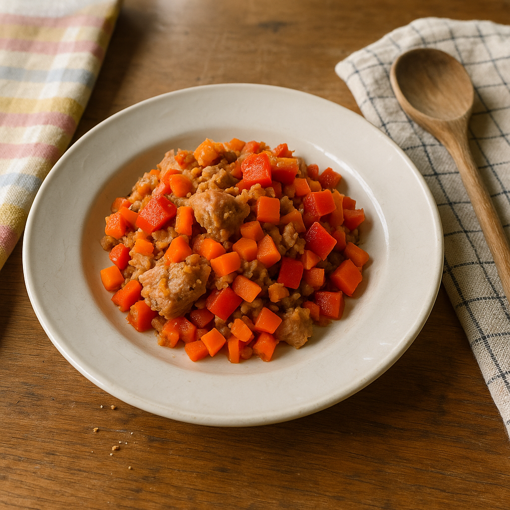 Gammel Konservesfyld med frisk grønsagstwist