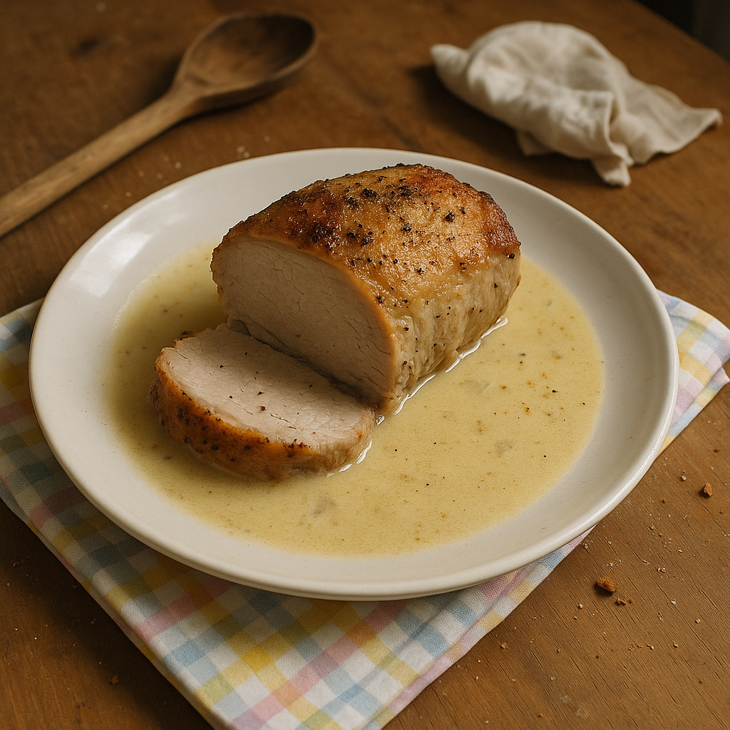 Svinekødsfilet i Mælk