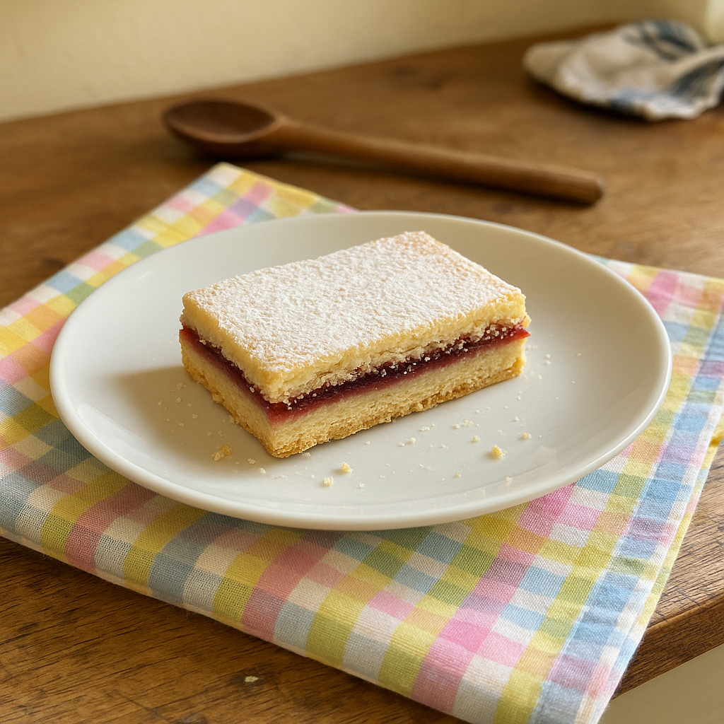 Hjemmelavede Hindbærsnitter