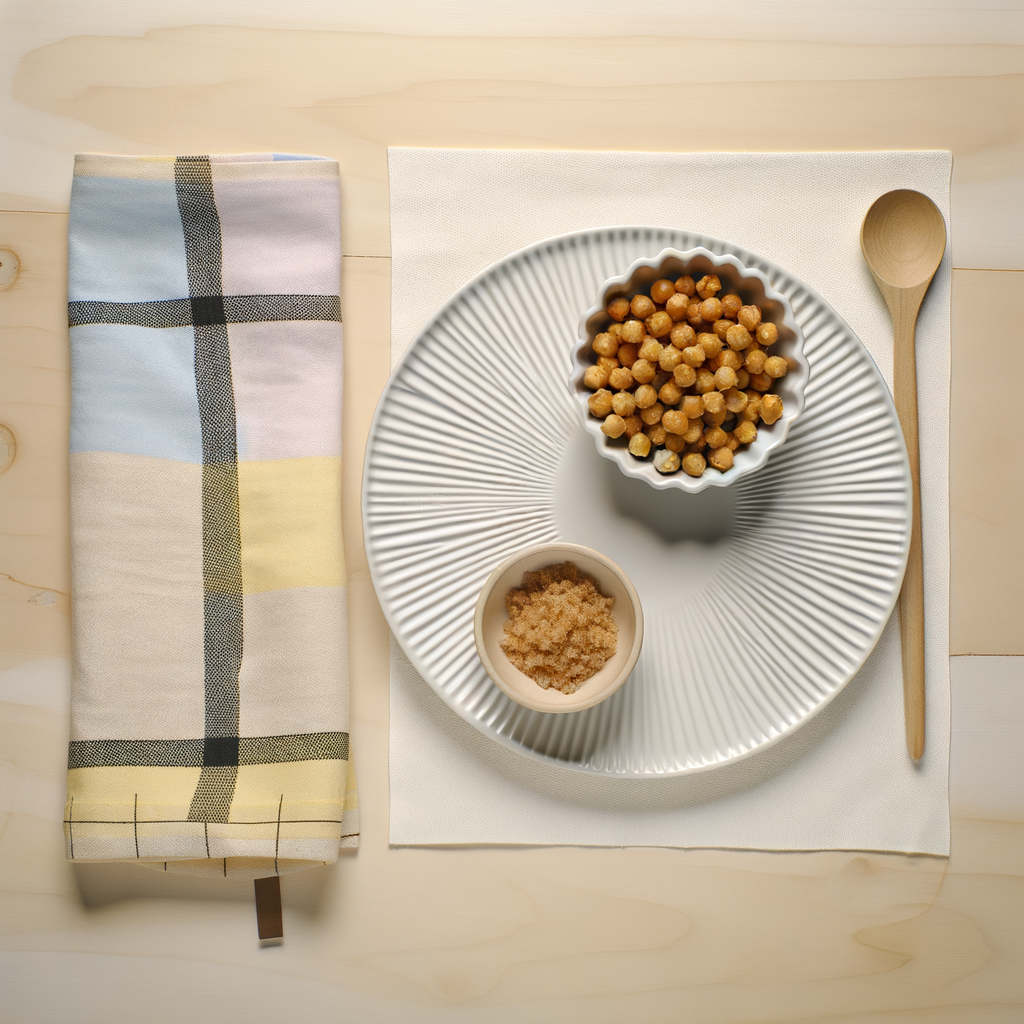 Bagte Kikærter Snack