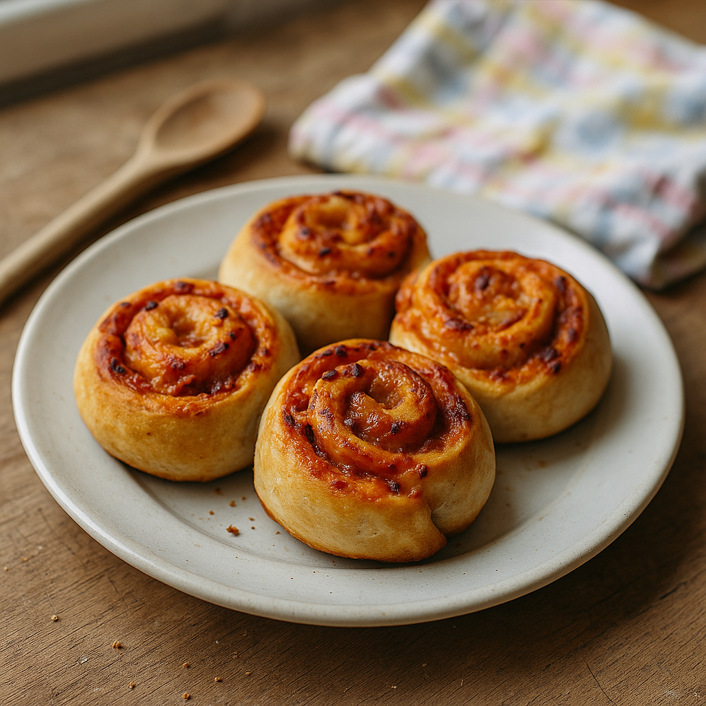 Pizzasnegle til madpakken